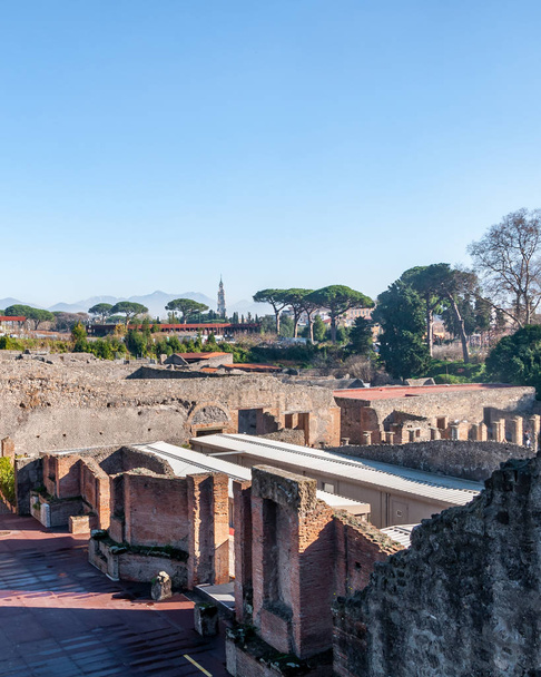 Pompeii, the best preserved archaeological site in the world, Italy - Фото, изображение