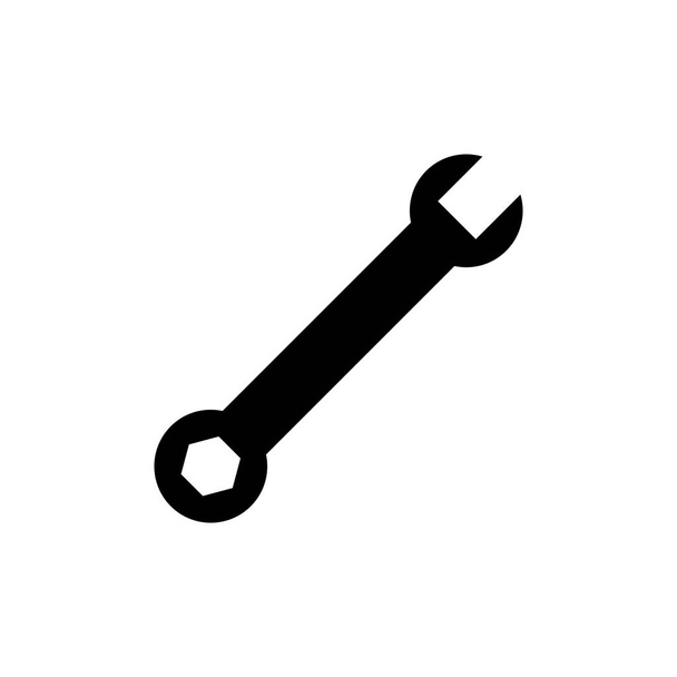 Kulcsvektor ikon, lapos kialakítás, logó - Vektor, kép