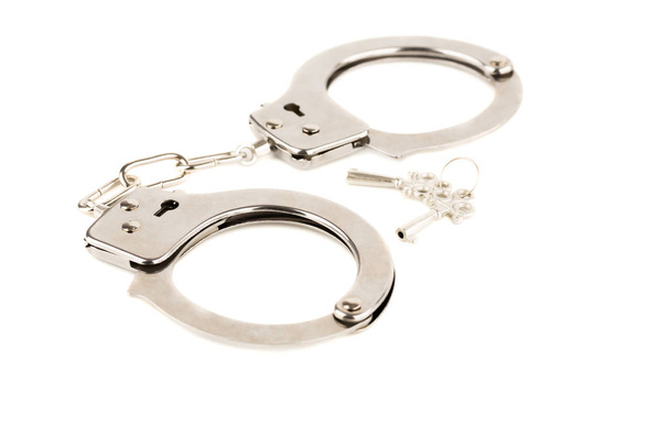 Handcuffs and keys - Foto, Imagen