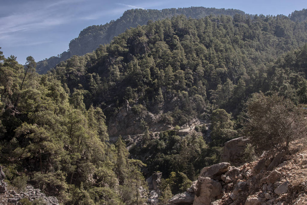beautiful mountain landscape of Goynuk canyon - Photo, Image