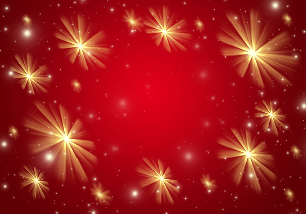roter weihnachtlicher Hintergrund - Foto, Bild