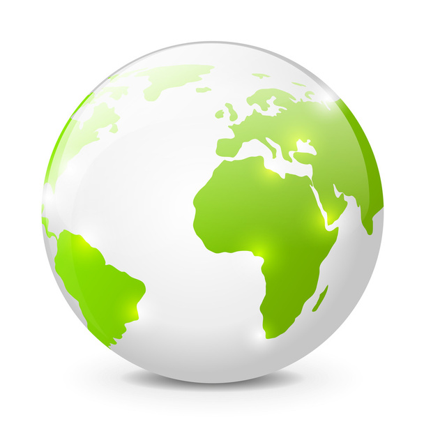 Earth globe - Vector, afbeelding