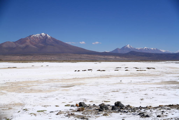  Chiguana Salt Flats Bolíviában - Fotó, kép