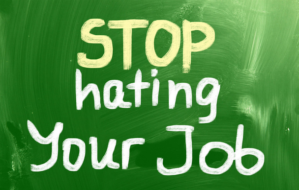 Pare de odiar seu conceito de trabalho
 - Foto, Imagem