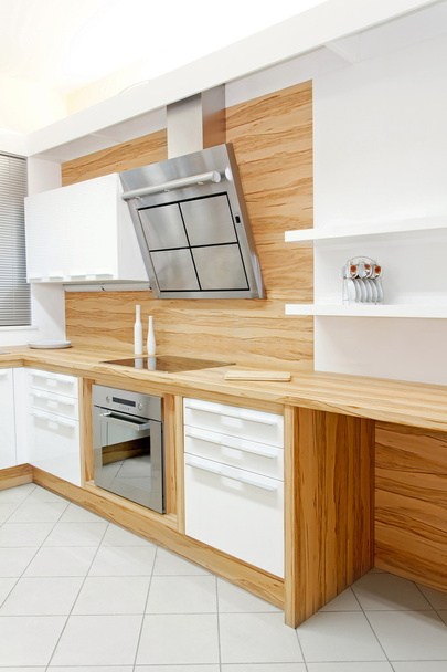 Wooden kitchen - Fotó, kép