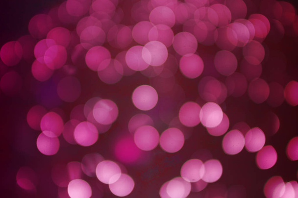 Blur light celebration on christmas tree with bokeh background - Photo, Image