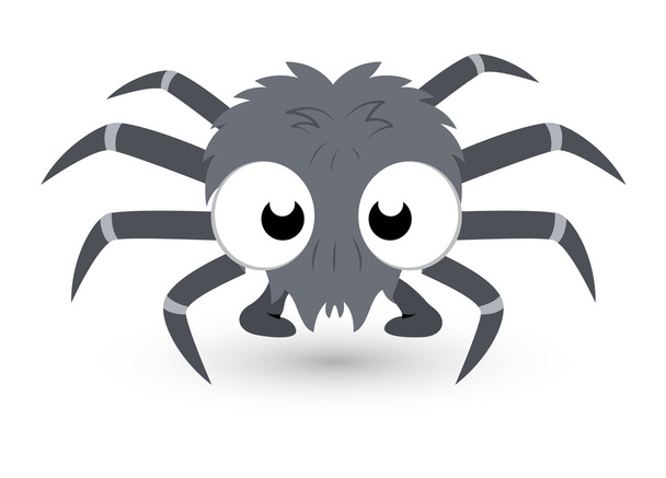 Cute tiny spider vector - Vector, Image