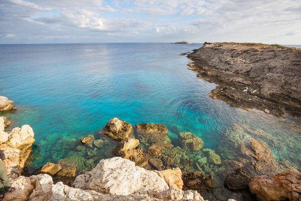 Прекрасний пляж на північному Кіпрі - Фото, зображення