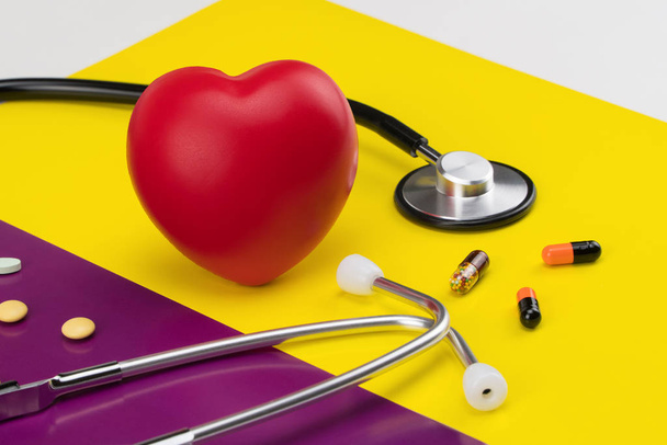 cardiologie, hartzorg - Foto, afbeelding