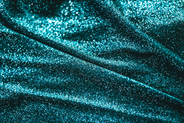 Smaragdové sváteční třpytící se abstraktní pozadí, luxusní - Fotografie, Obrázek