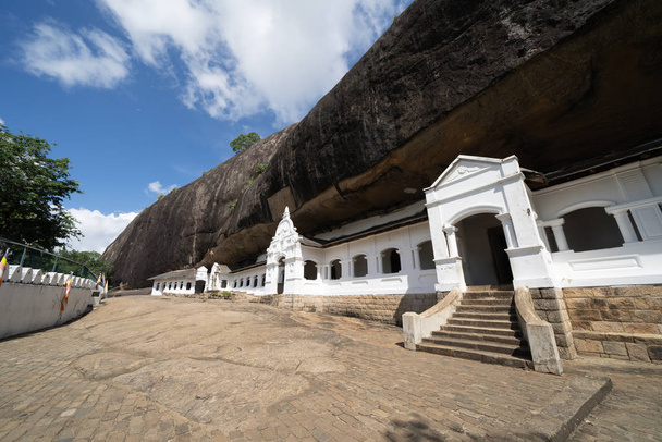 Dambulla Cave Temple in Sri Lanka, an ancient Buddhist temple bu - Photo, Image