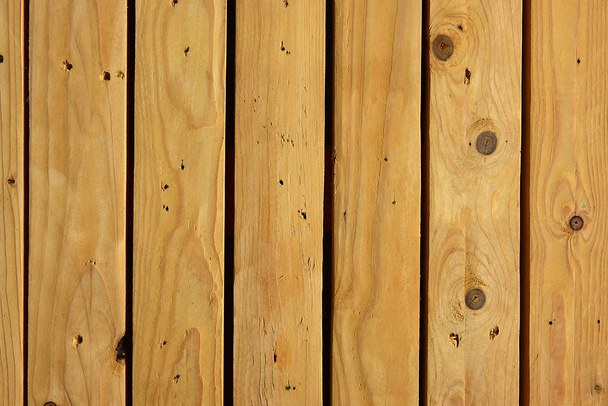 Antigua superficie de fondo de textura de madera rayada con palmadita natural
 - Foto, imagen