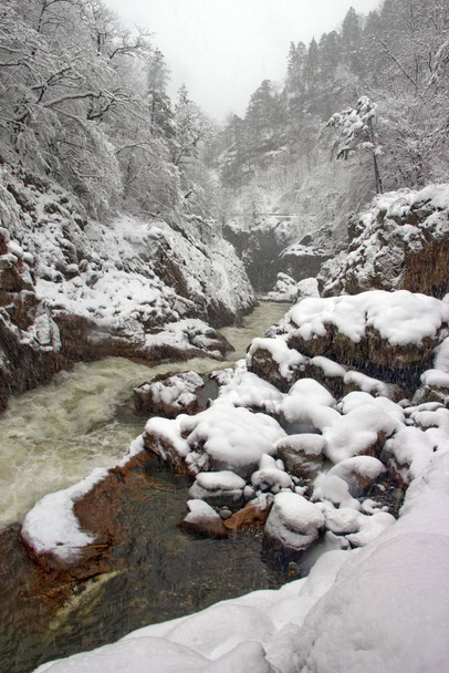 北コーカサスの冬は自然を賞賛するのに最適な時期です. - 写真・画像