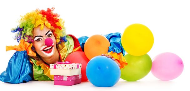 Portrait de clown
. - Photo, image