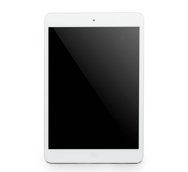 White tablet computer isolated on over white background - Foto, immagini