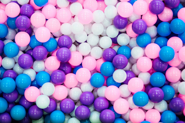 spousta vícebarevné kulaté kuličky textury pozadí - Fotografie, Obrázek