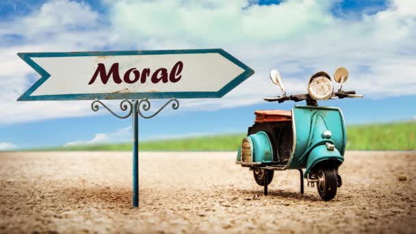 Ulice značí cestu k morálce - Záběry, video