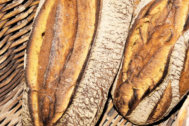 Pain franais , french bread baguette - Zdjęcie, obraz