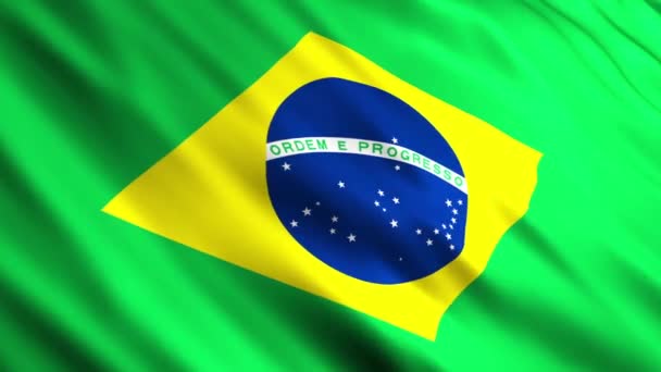 Βραζιλία σημαίες - Πλάνα, βίντεο