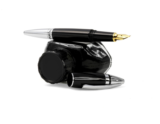 ручка и чернила - Фото, изображение