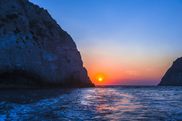 sunset on the sea - Фото, зображення
