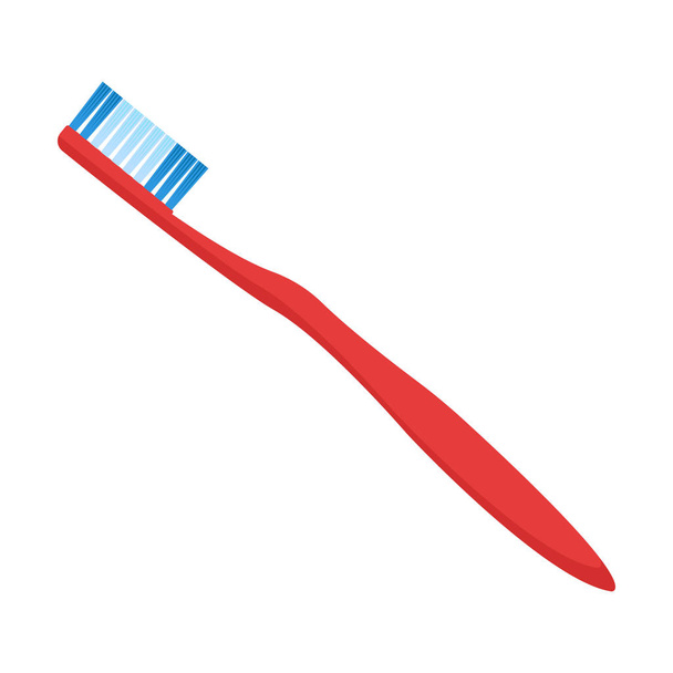 Icona in stile piatto di spazzolino da denti. Illustrazione vettoriale. Isolato
. - Vettoriali, immagini
