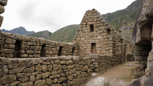 Architettura Inca della città di Machu Picchu Perù
 - Foto, immagini