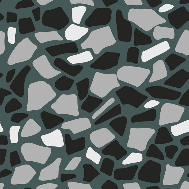 Terrazzo vloeren vector naadloze patroon - Vector, afbeelding