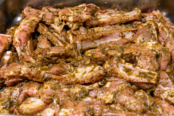 Jamaika soslu domuz pirzolası. - Fotoğraf, Görsel
