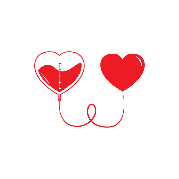 Donazione di sangue con borsa, gocciolatore e cuore sano. Salvare vite! File vettoriale salvato come EPS AI8, senza effetti, facile da stampare e modificare
. - Vettoriali, immagini