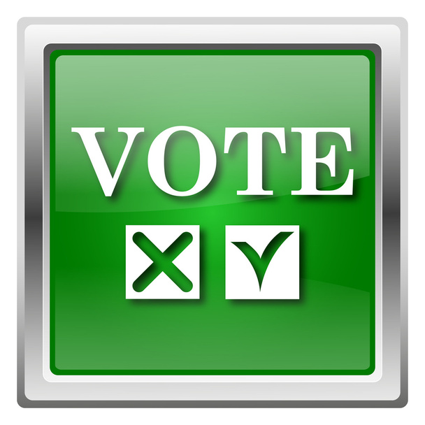 ψηφοφορία εικονίδιο - Φωτογραφία, εικόνα