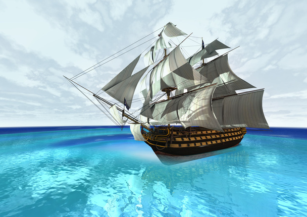 Segelschiff - Foto, Bild