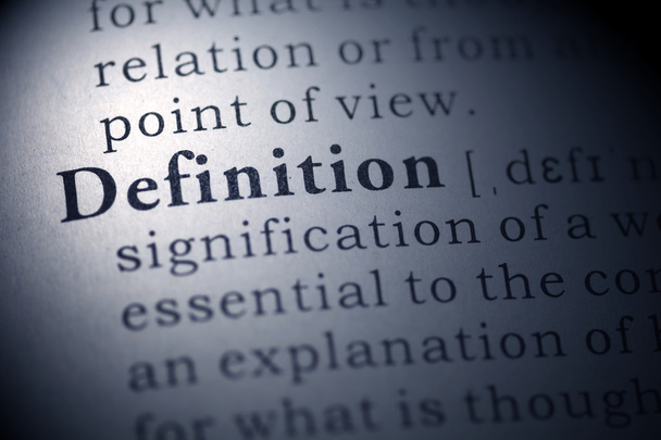 definitie - Foto, afbeelding