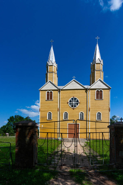 Old christian church in sunny day - Photo, Image