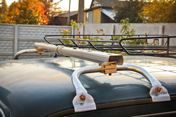 The roof rack of the car. Car part - Photo, Image