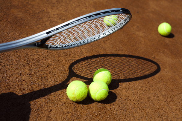 Sport, Racchetta da tennis e palle
 - Foto, immagini