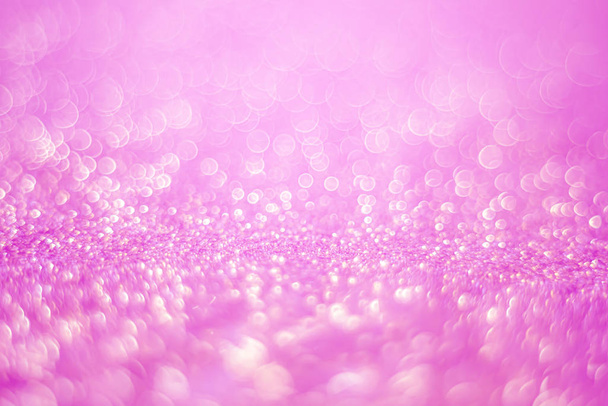 Csillogó fény elvont rózsaszín bokeh elmosódott háttér  - Fotó, kép