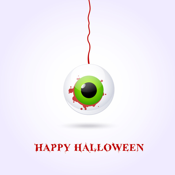 Halloween card - Vektor, Bild