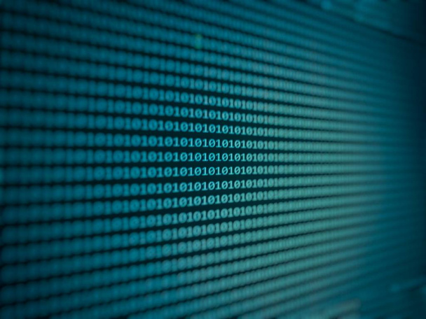  синий фон с текстурой двоичного кода. Концептуальная киберпреступность и кибербезопасность
 - Фото, изображение