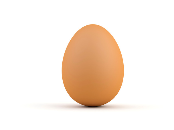 Brown egg - Valokuva, kuva