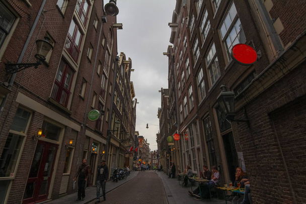 Οι δρόμοι του Άμστερνταμ, Ολλανδία - Φωτογραφία, εικόνα