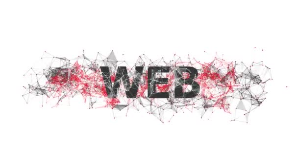 WEB ohjelmointi silmukka animaatio värikäs plexus suunnittelu. Ohjelmistoteknologian käsite. Online ja offline kursseja koodaus. Verkkosivuston kehittäminen, etupään suunnittelu
. - Materiaali, video