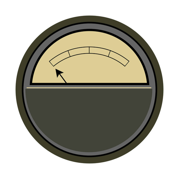 Illustration vectorielle du dispositif de mesure vintage
 - Vecteur, image