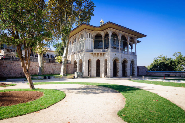 Topkapi palác v osmanském stylu postavený v roce 1478, Istanbul. - Fotografie, Obrázek