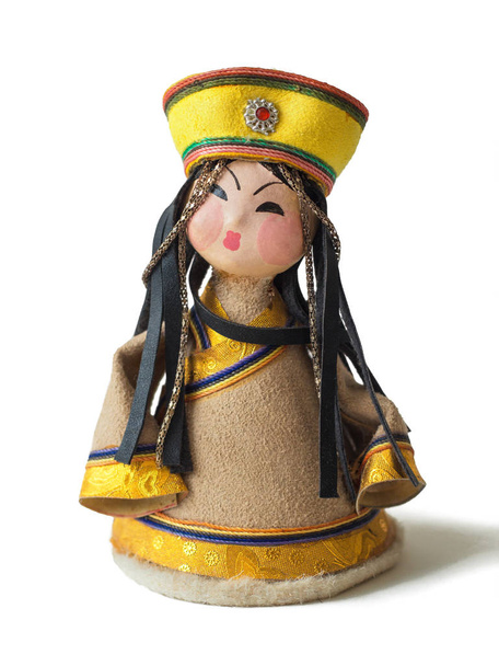 A doll-souvenir girl in a national costume - Photo, Image