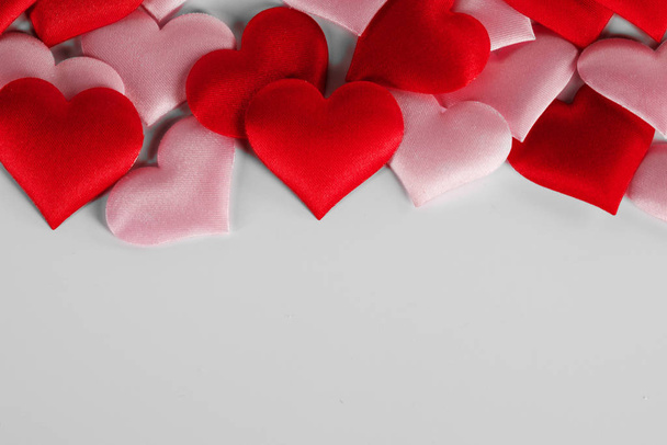 Valentines day hearts frame - Φωτογραφία, εικόνα