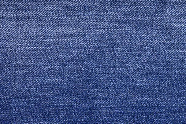 Vue du dessus du jeans denim bleu, fond denim avec dégradé
 - Photo, image