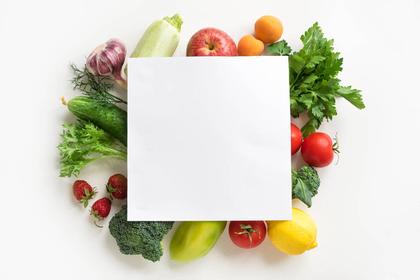 Organic Food Background - Photo, image