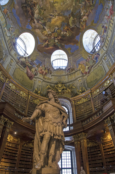 biblioteca nacional austríaca
 - Foto, Imagem
