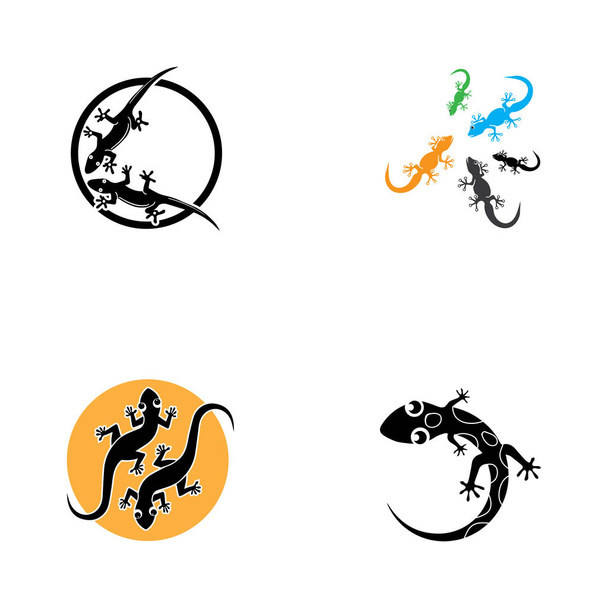 Lizard Chameleon Gecko animall logo e simbolo vettoriale illustrati
 - Vettoriali, immagini